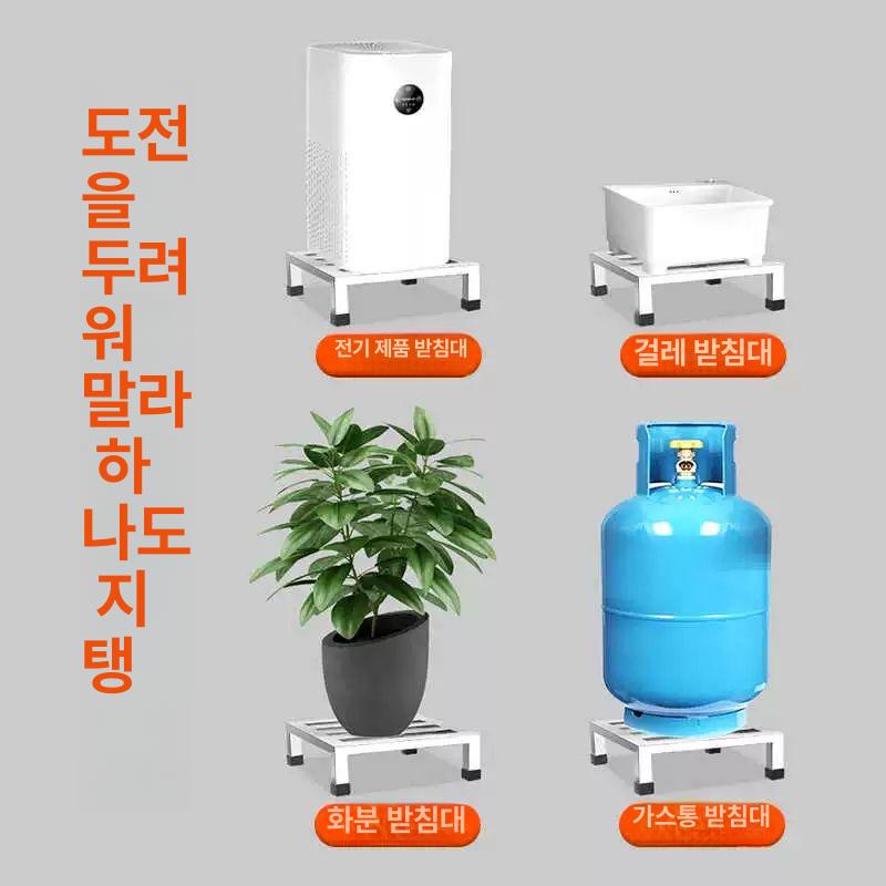 고하중 바닥거치대 업소용 바닥형 받침대 스탠드 튼튼한 스텐 레일 카트 - 상세 이미지 2