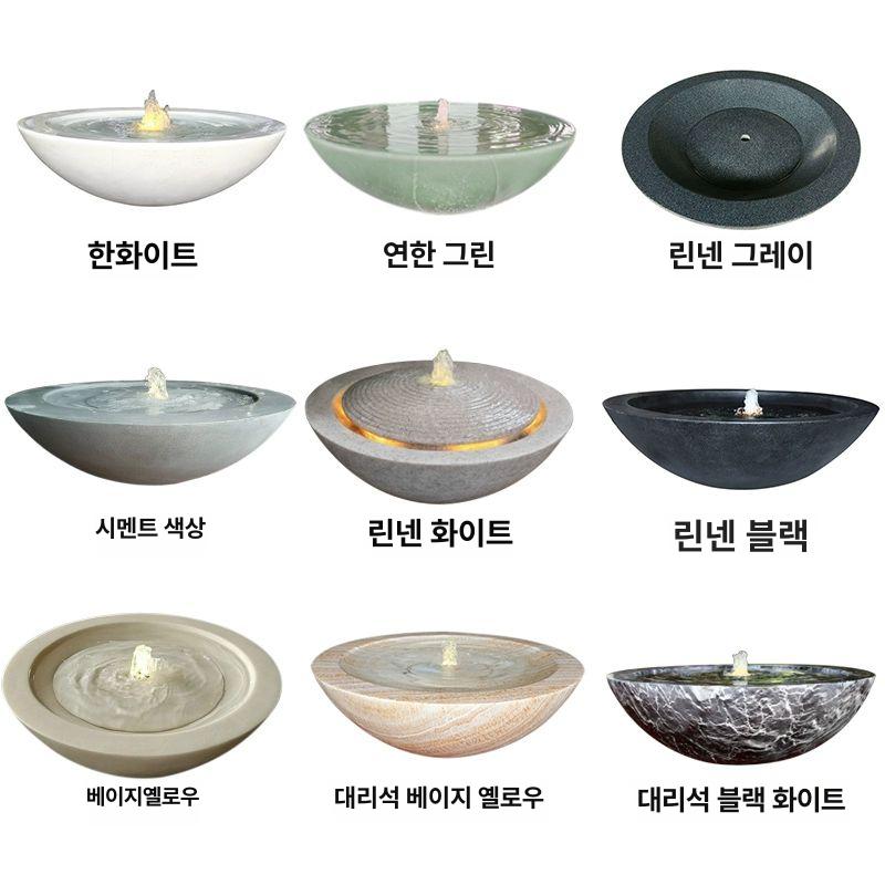 인테리어 실내분수대 대형 카페 인공폭포 조경시설물 장식품 레스토랑 - 상세 이미지 5