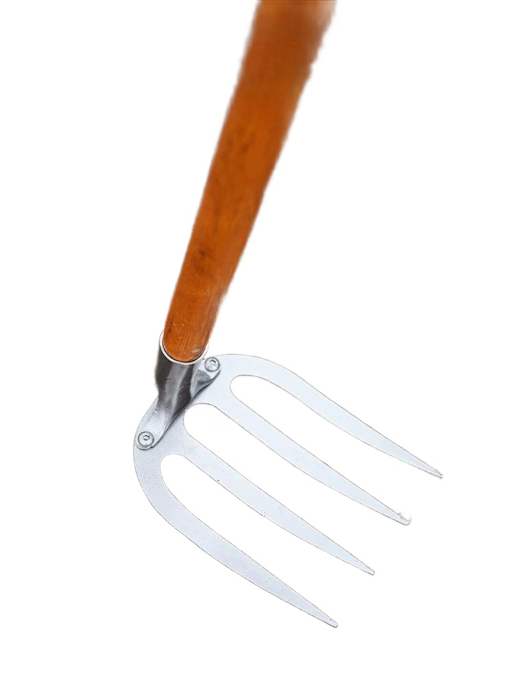 쇠스랑 제초기 밭갈이 정원용 잡초제거 농업용 원예 다목적 칼날 갈퀴 - 상품 이미지