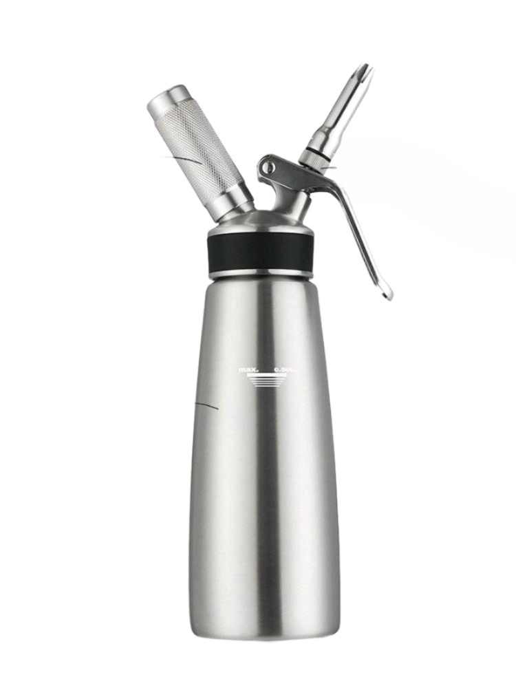 생크림 휘핑기 500ml 음료 알루미늄 알루미늄휘핑기 커피숍 휘퍼 거품 메이커 거품기 - 상품 이미지