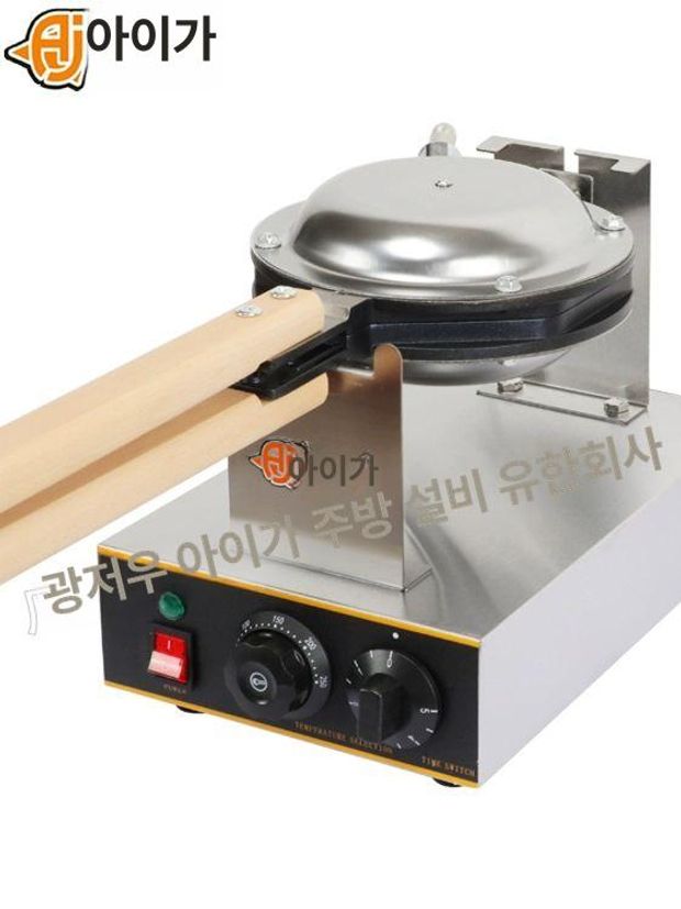 업소용 홍콩와플기계 전기 계란빵 에그와플 팬 에그메이커 모양 와플제조기 - 상세 이미지 5