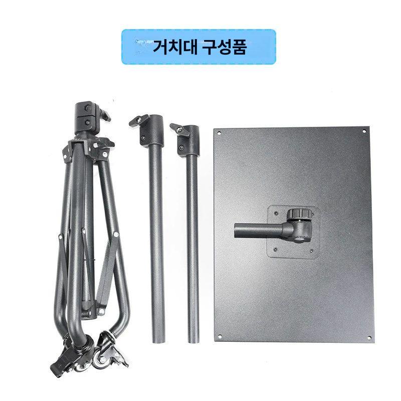 책상 노트북 거치대 휴대폰 스탠드 각도조절 선반 강의용 거울 멀티탭 받침 - 상세 이미지 3