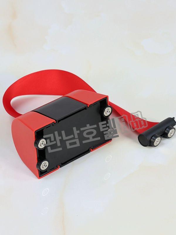 자석식 주차 차단봉 10미터 안전 가드레일 차량통제 벨트 주차장 펜스 차단기 - 상세 이미지 3