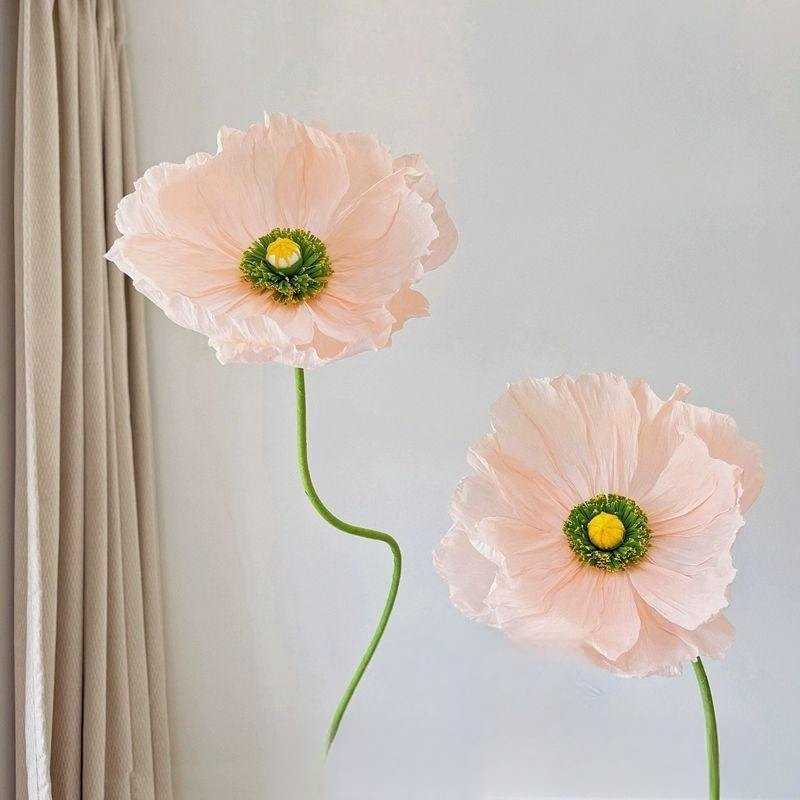 자이언트 페이퍼 플라워 종이꽃 만들기 포토존 사이즈 기본 꽃 꽃대 - 상세 이미지 4