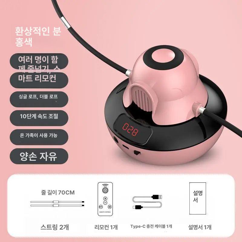 기계 자동줄넘기 머신 유산소 전신운동 측정기 카페저울 홈트 계수 전자저울 - 상세 이미지 4