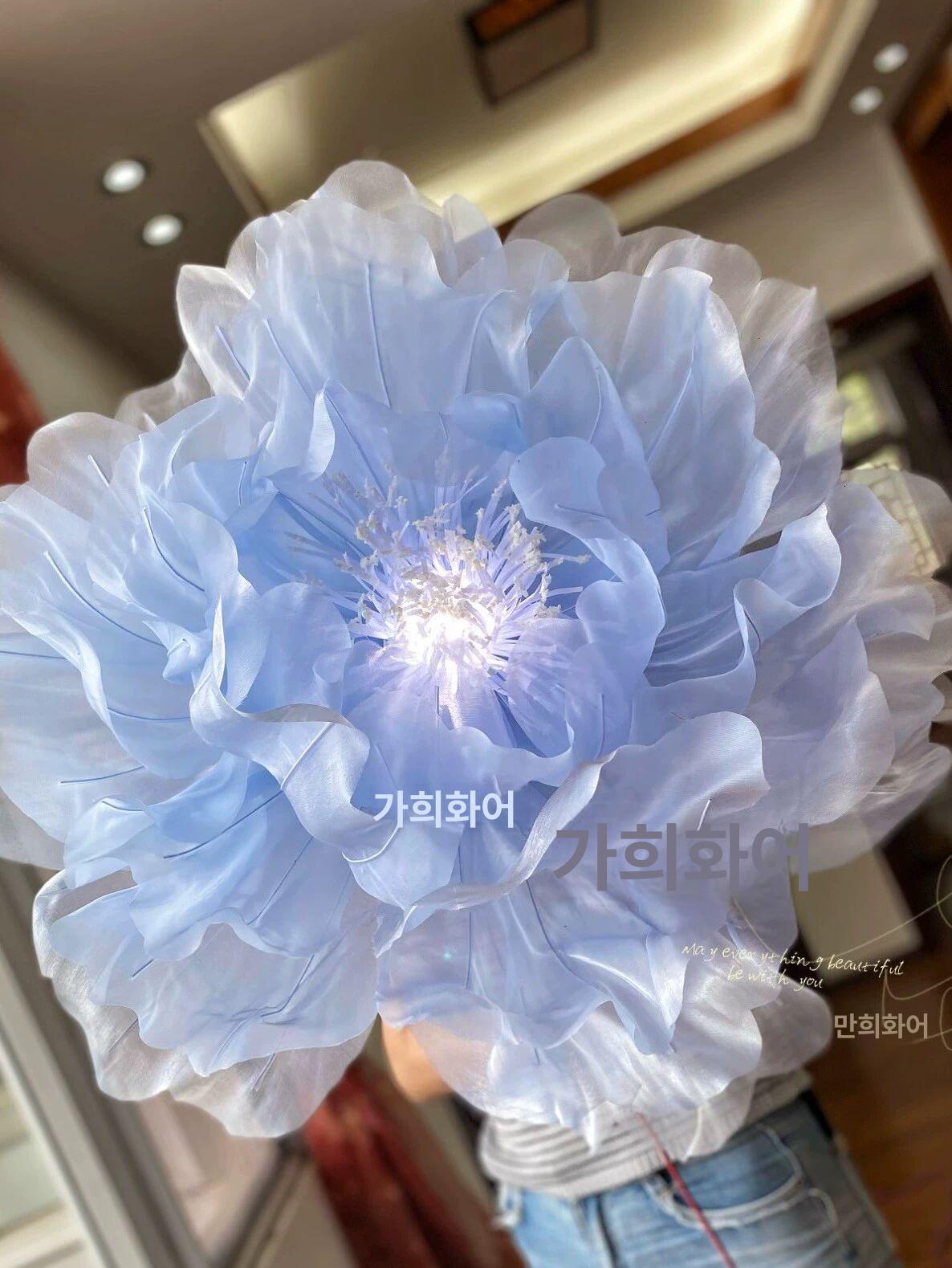LED 움직이는 꽃 조명 무드등 침실 거실 인테리어 스탠드 감성 감성 조명 집들이 선물 - 상세 이미지 2