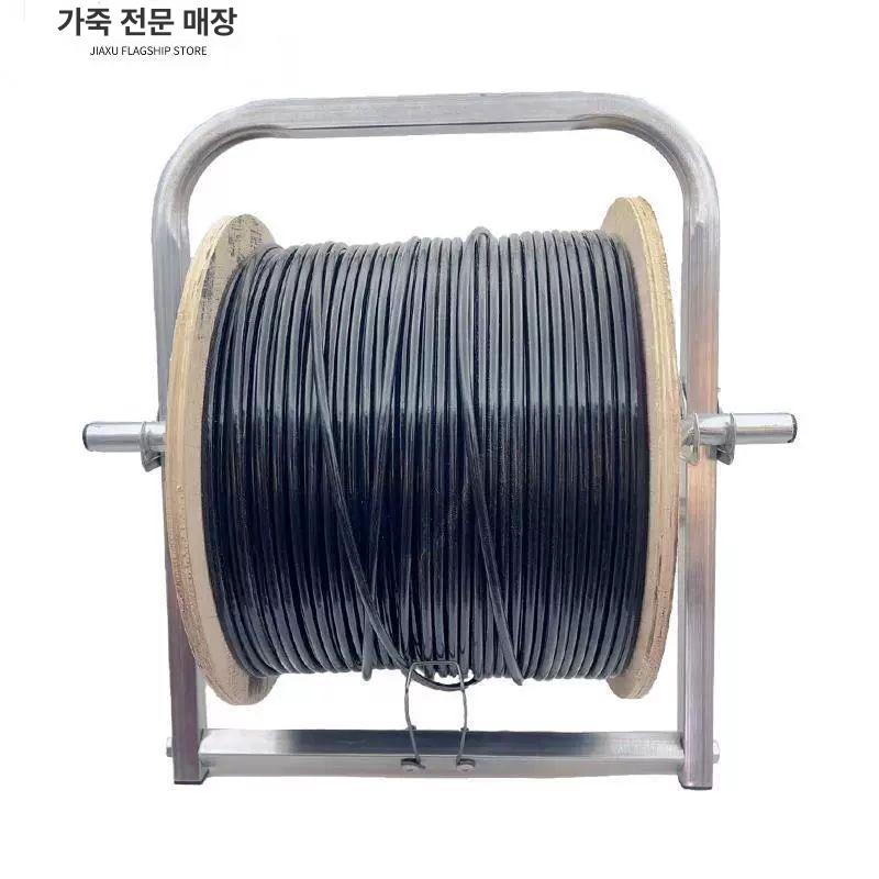 산업용 전선릴 거치대 케이블 수납 정리 스탠드 이동식 릴 거치 장비 풀림기 - 상세 이미지 2