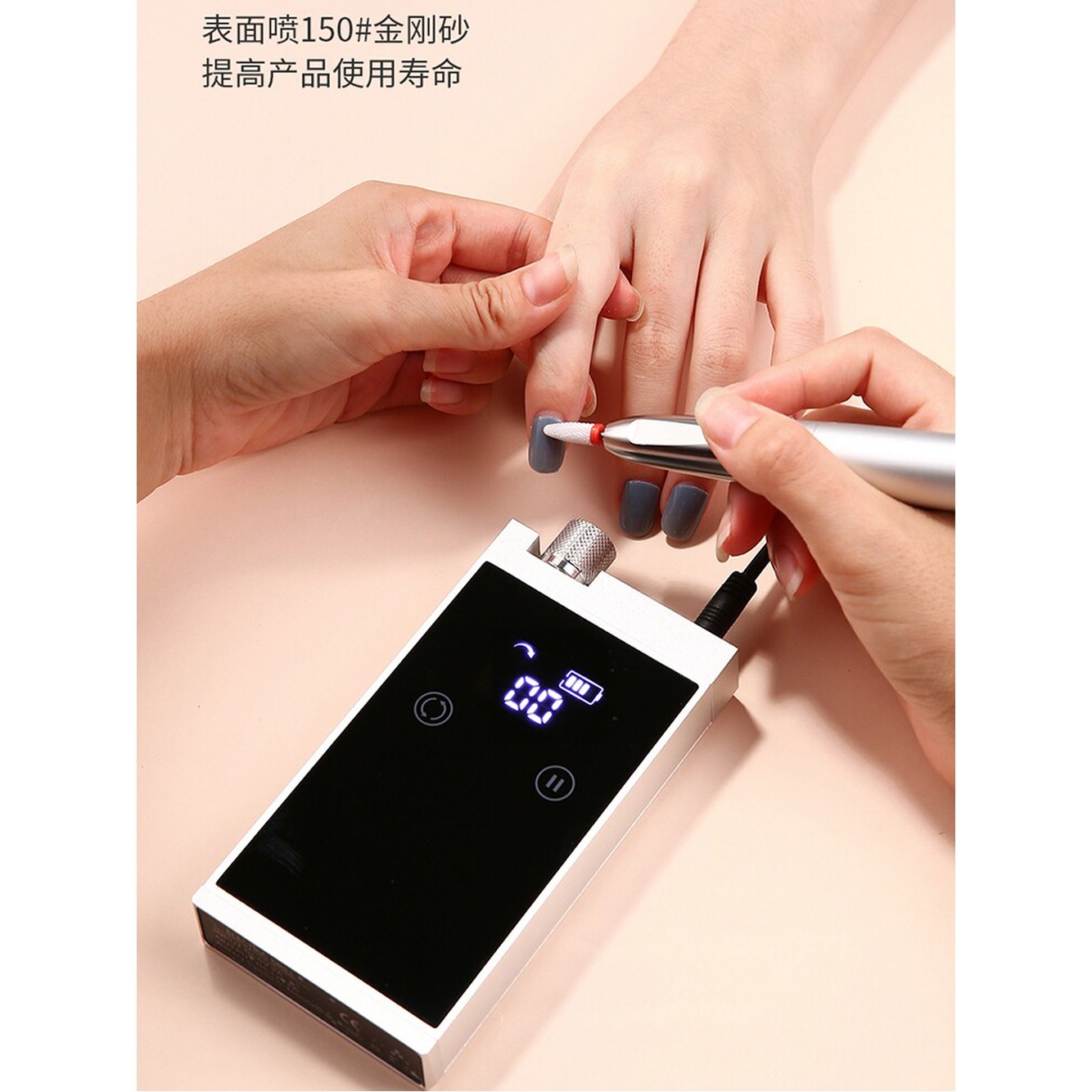 미니 스폿 가정용 폿용접기 복합용접기 휴대용 미 용접 인버터 7500mAh DIY 1 브러쉬리스샌더601 1대 스페이스그레이 비 - 상품 이미지