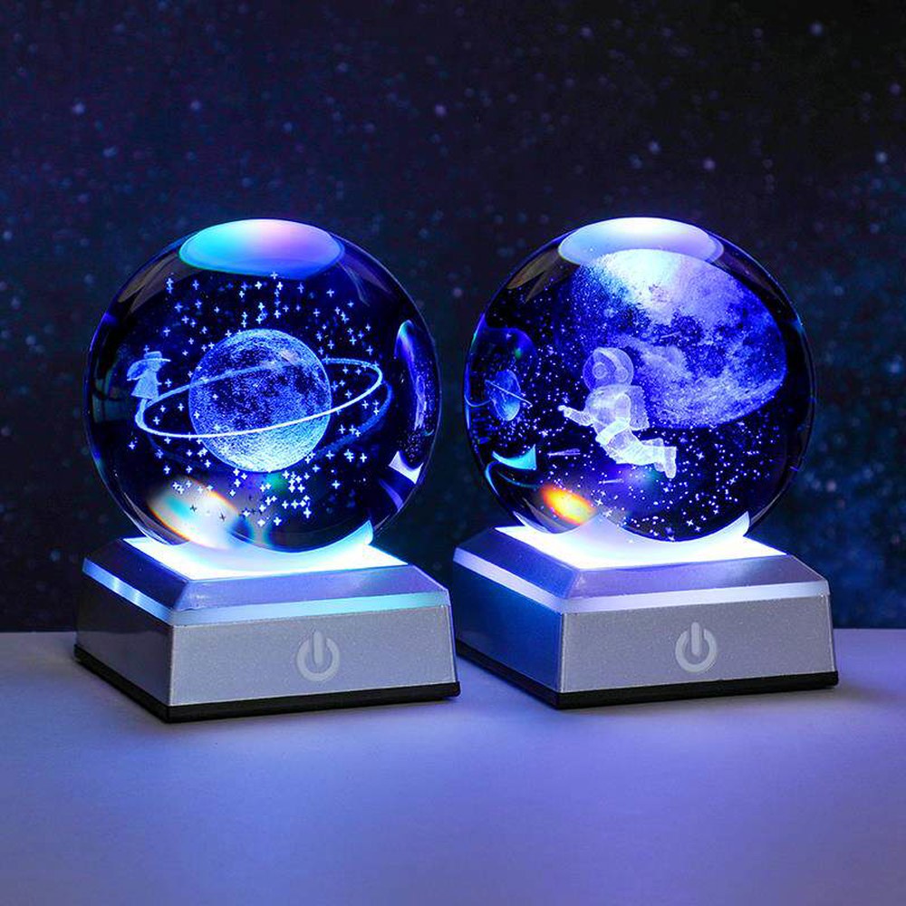 무드등 LED 은하수 STAR 별자리 침실 감성캠핑 거실등 미니 6cm 6cm 볼스타워크 실버플라스틱베이스 - 상세 이미지 3