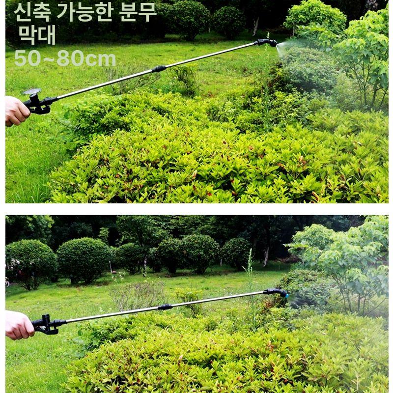 동력 분무기 배낭형 압축식 전기 방역 소독기 살포 원예용 농약 분사 - 상세 이미지 5