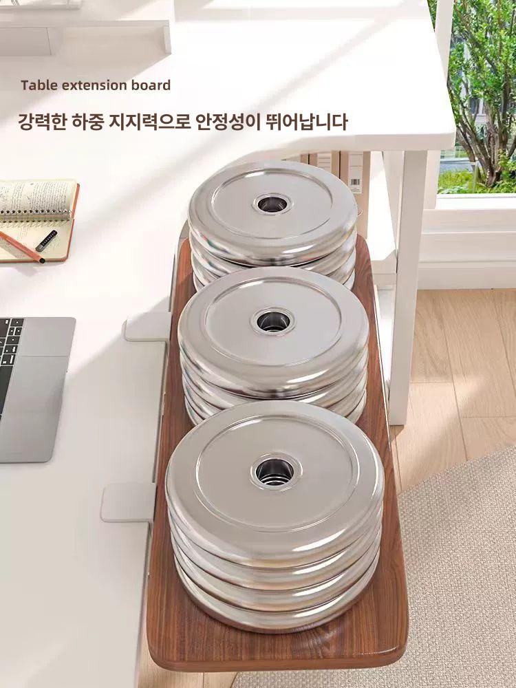 데스크탑 확장보드 책상받침대 본체거치대 클램프 클립 브라켓 모니터암 보조 랙 - 상세 이미지 4