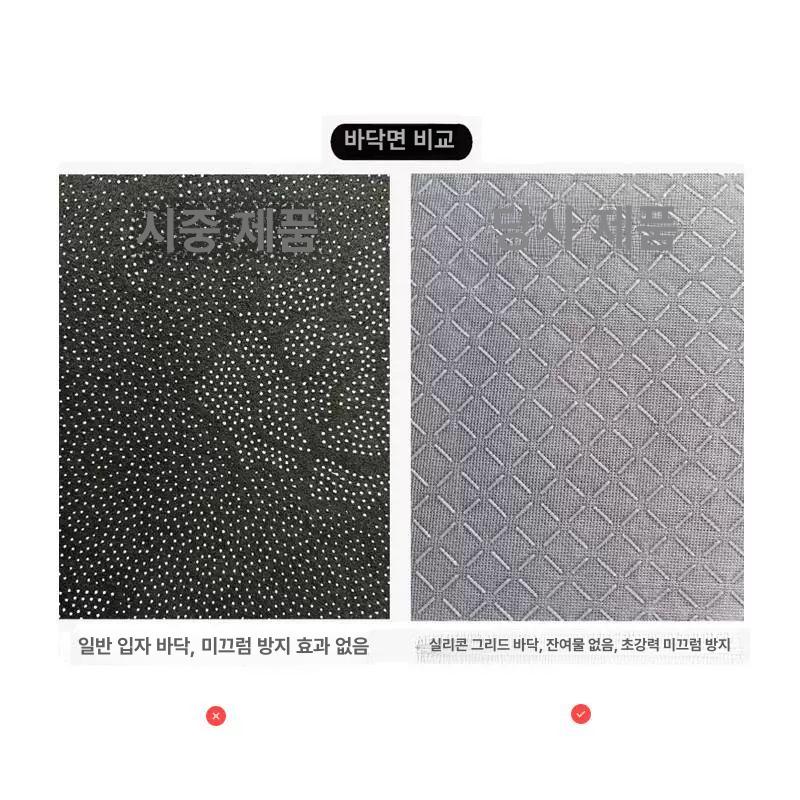 워셔블 러그 거실 양탄자 먼지방지 기하학 북유럽 단모 엔틱 사각형 계절용 - 상세 이미지 4