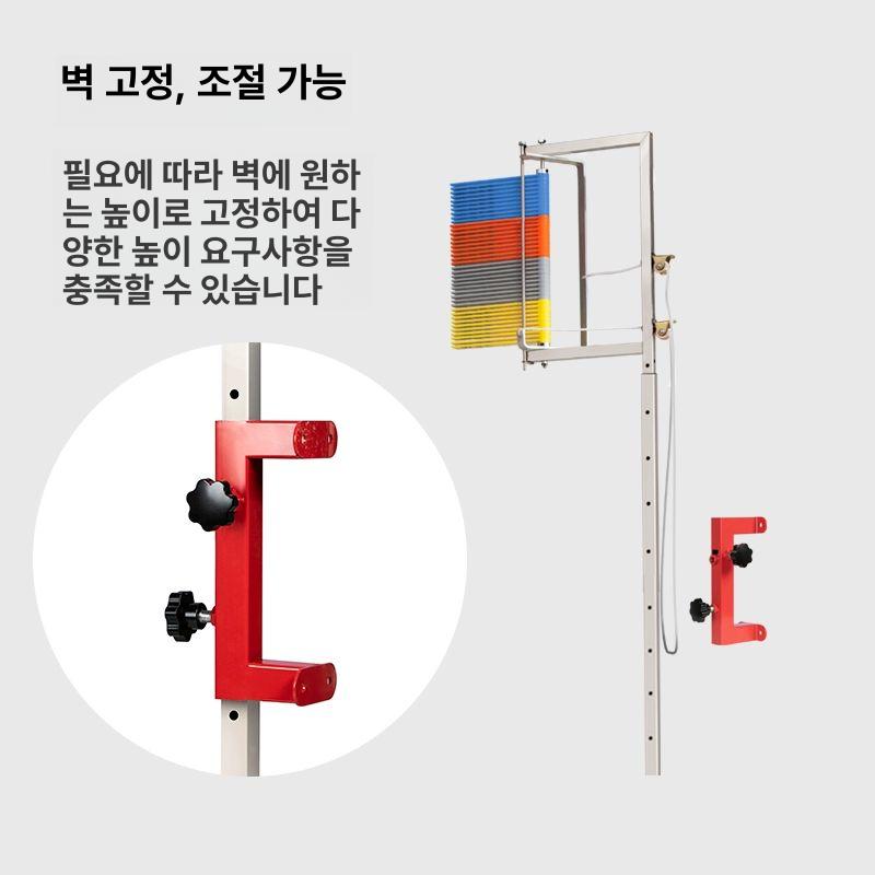 수직 측정장비 점프 범위 농구 연습 시험 체대입시 제자리 테스터 높이뛰기 조절 - 상세 이미지 5