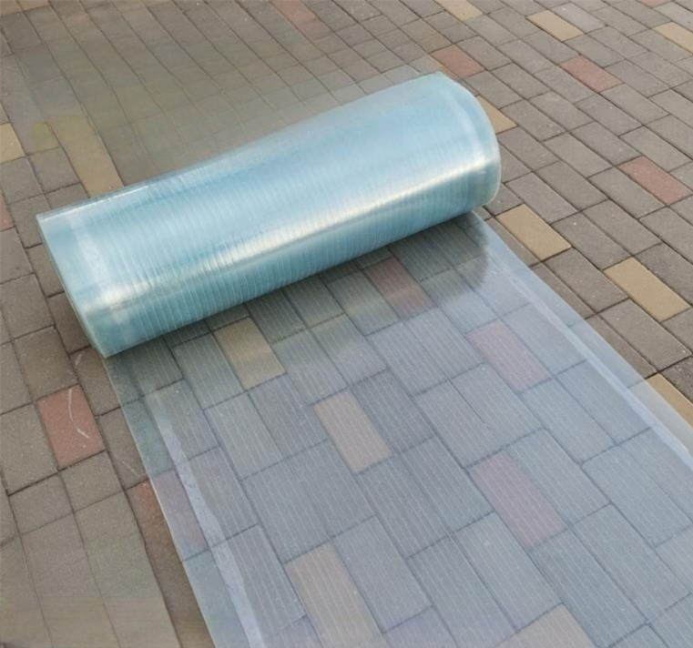 폴리카보네이트 차양막 롤형 지붕 판넬 렉산 차양 방수 야외용 설치 - 상품 이미지
