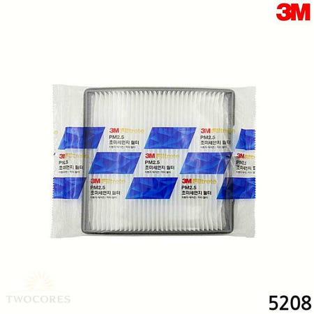 3M 자동차 에어컨 필터 초미세먼지 차단 아반떼XD 전용 호환 5208 1개