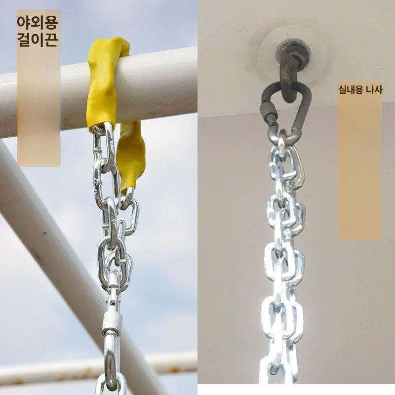 스윙체어 야외그네 철제 그네의자 흔들의자 테라스 야외용 흔들그네 포토존 정원용 - 상세 이미지 3