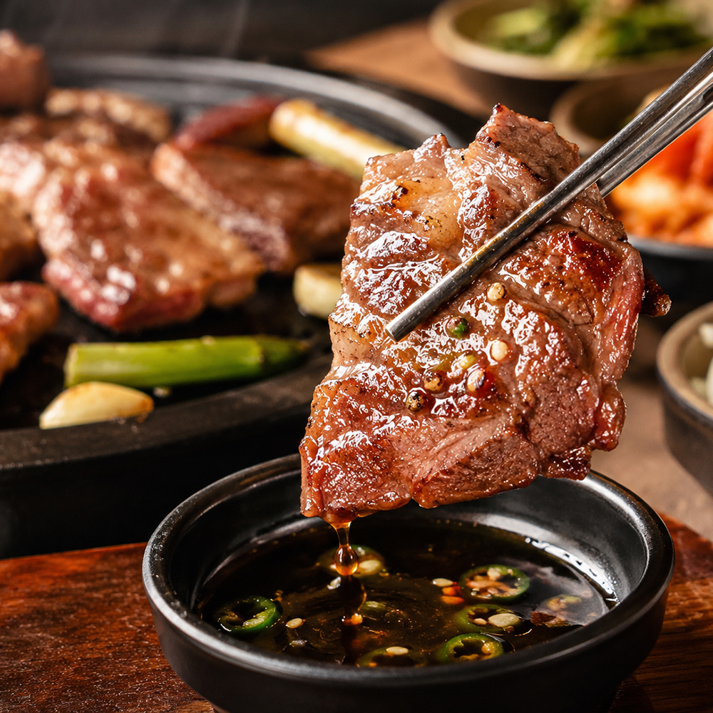 토해원 육향 가득 살살 녹는 미국산 초이스 마블링 안심꽃살 200g 600g - 상세 이미지 3