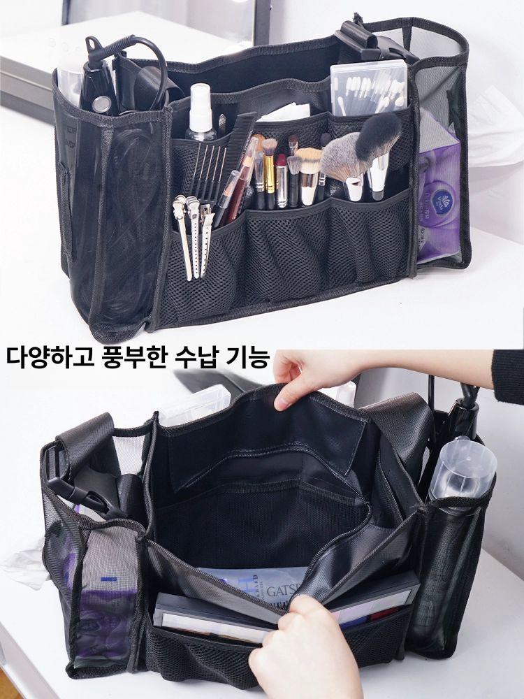 현장 가방 메이크업 헤어스타일 장비 출장용 여행용 케이스 정리 칸막이 - 상세 이미지 4