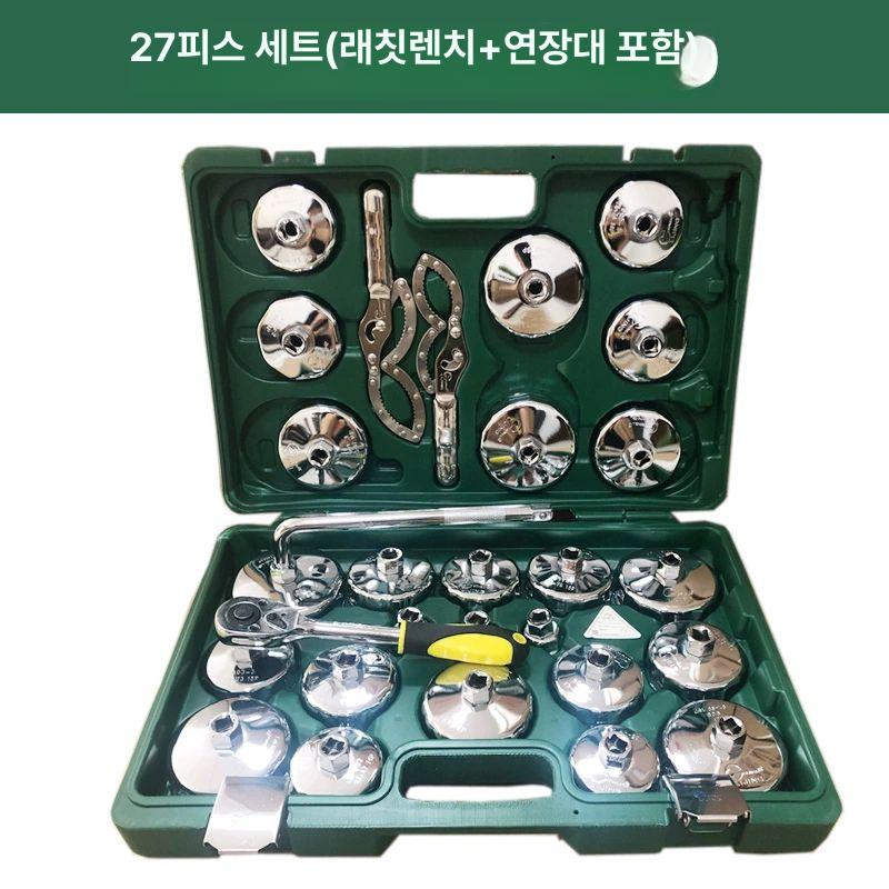 교체 벨트 렌치 오일 벨트렌치 스트랩 카트리지 체인 분해 공구 엔진오일 대형 가능한 연료 - 상세 이미지 3