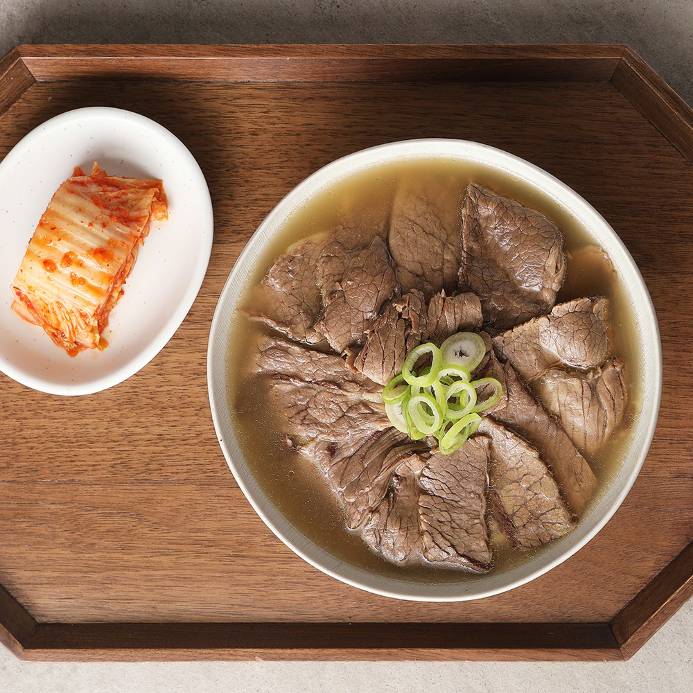[푸딩픽] 전문점맛 간편 정통 국밥 해장국 1인분 밀키트 나주곰탕, 110g, 1개 - 상세 이미지 2