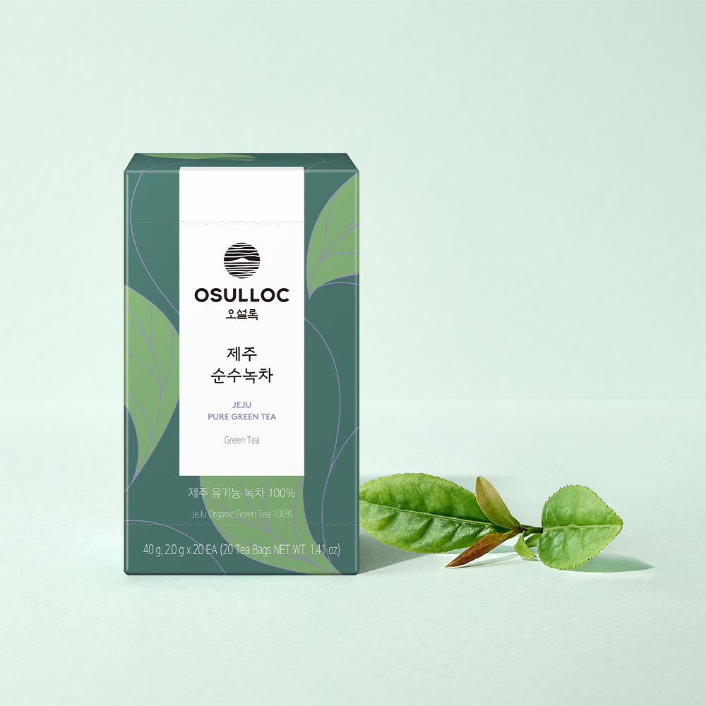 [본사직영] 오설록 제주 순수녹차 20입 티백 제품 이미지