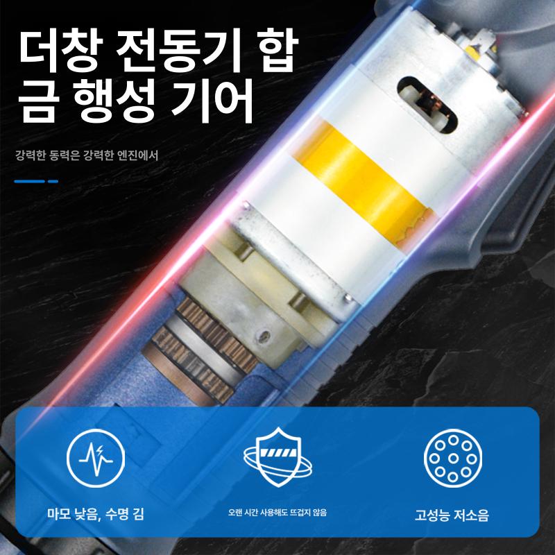 전동 드라이버 유선 정밀 목공 수리 일자형 도구 스크루 조립용 공구 가정용 비트 - 상세 이미지 2