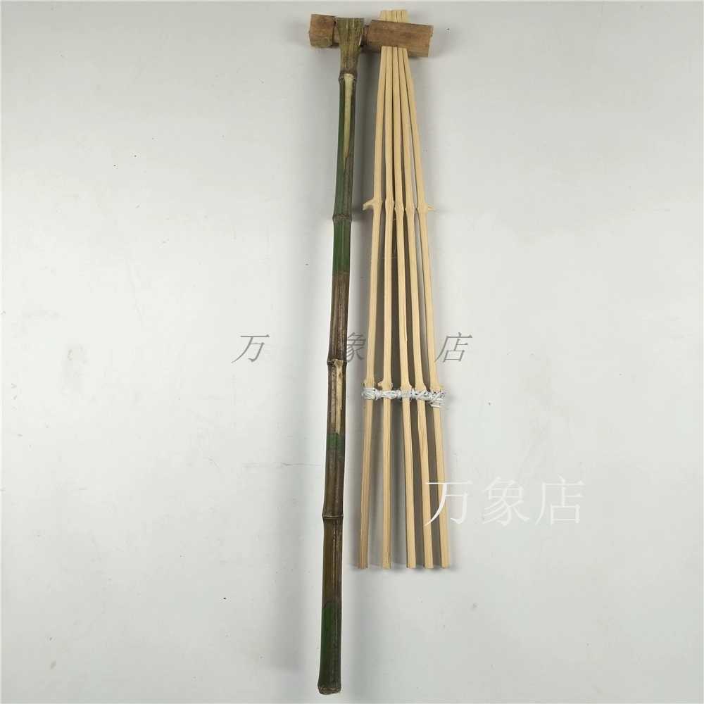 곡물 타작 나무 수확 82x17CM 농장 탈곡 참깨 콩타작 농자재 건초 레드 들깨 1 도리깨갈비 1개 대략사이즈 82x17CM - 상품 이미지