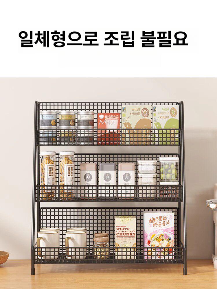 다층 수납 협탁 원목 거실 소파 옆 테이블 미니 이동식 선반 보조 책상 - 상세 이미지 4