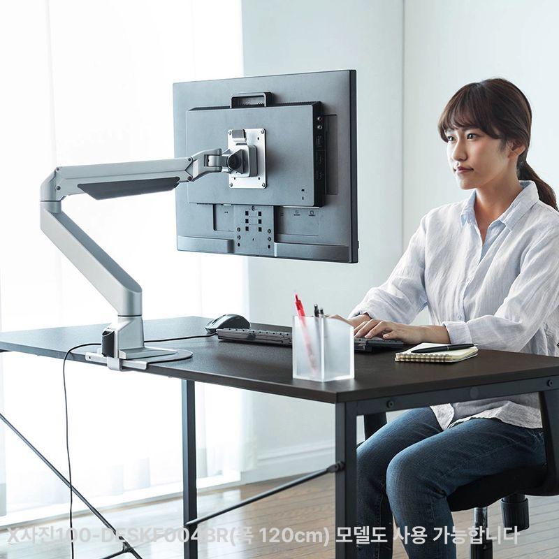 화이트 슬림 책상 틈새 미니 컴퓨터 노트북 사무용 입식 선반 협탁 사이드 테이블 - 상세 이미지 3