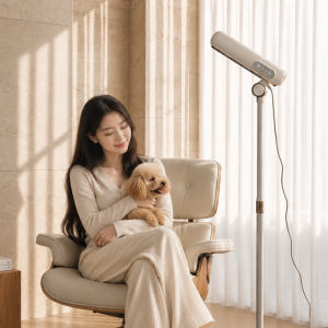제니퍼룸 BLDC 스탠딩 헤어드라이기 프로 핸즈프리 스탠드 드라이어 이미지
