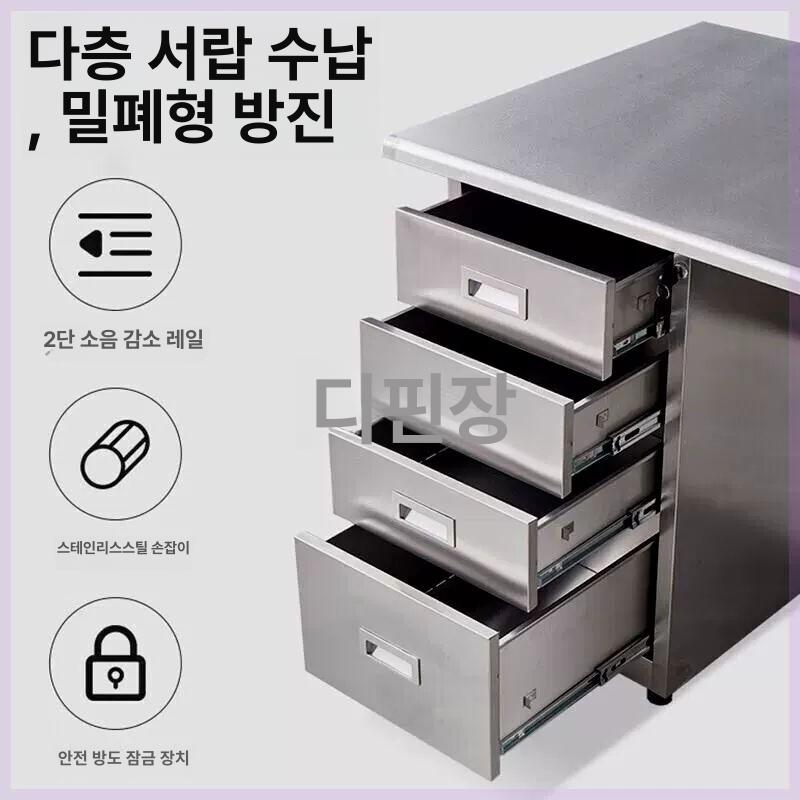 포장다이 공장작업대 스텐 산업용 검사대 제전 공업용 작업다이 작업테이블 조립대 - 상세 이미지 5