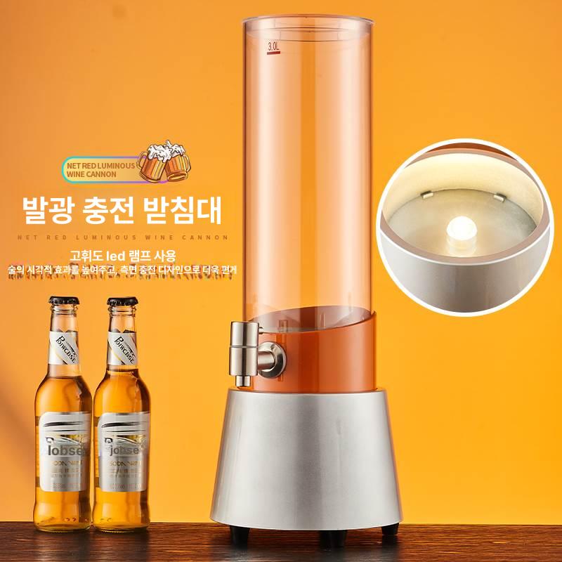 음료 디스펜서 냉장 기계 호텔 부페 칵테일 서빙 업소용 소형 가정용 실버 냉각 출장 - 상세 이미지 3