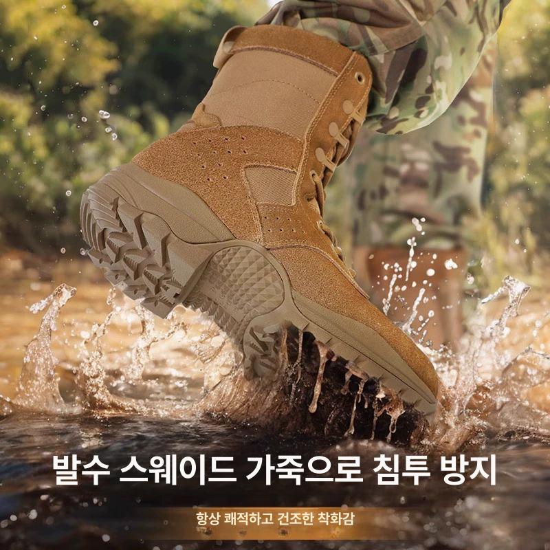 경량 부츠 여성용 지퍼 앞편 편한 신발 사계절 내내 신을 수 있는 - 상세 이미지 2