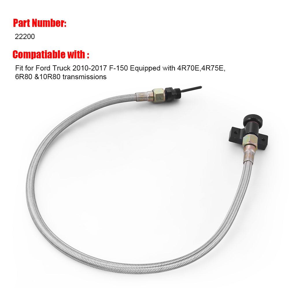 2010-2019 포드 F-150 10R80 /6R80 /4R75E 딥스틱 /4R70E와 변속기 자동 호환되는 튜브 - 상세 이미지 2