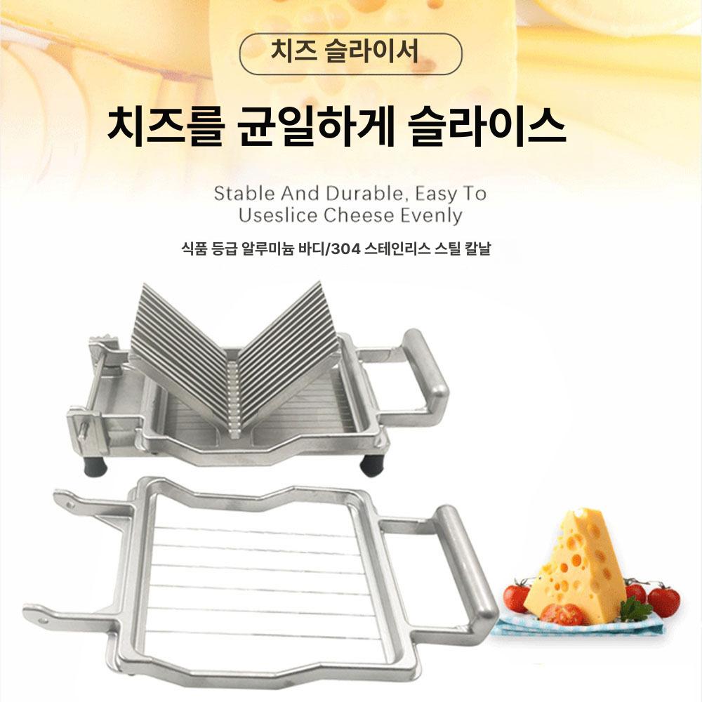 버터 커팅기 슬라이서 치즈 개별 스텐 햄 업소용 절단기 스테인레스 - 상세 이미지 2