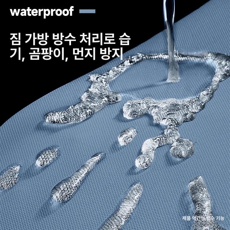 대용량 이사 정리가방 이불가방 옷보관함 수납백 파우치 이불정리 옷가방 겨울옷 - 상세 이미지 2