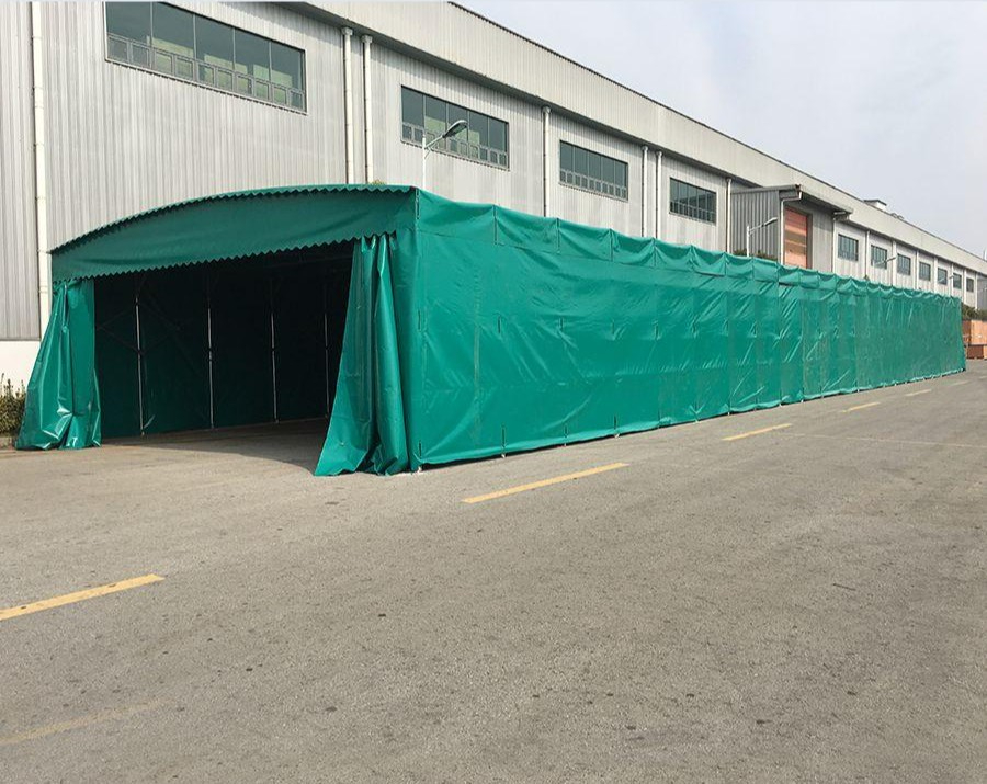 접이식 주차천막 텐트 차광막 바퀴천막 그늘막 이동식천막 차양막 공장 행사용 창고 - 상세 이미지 2