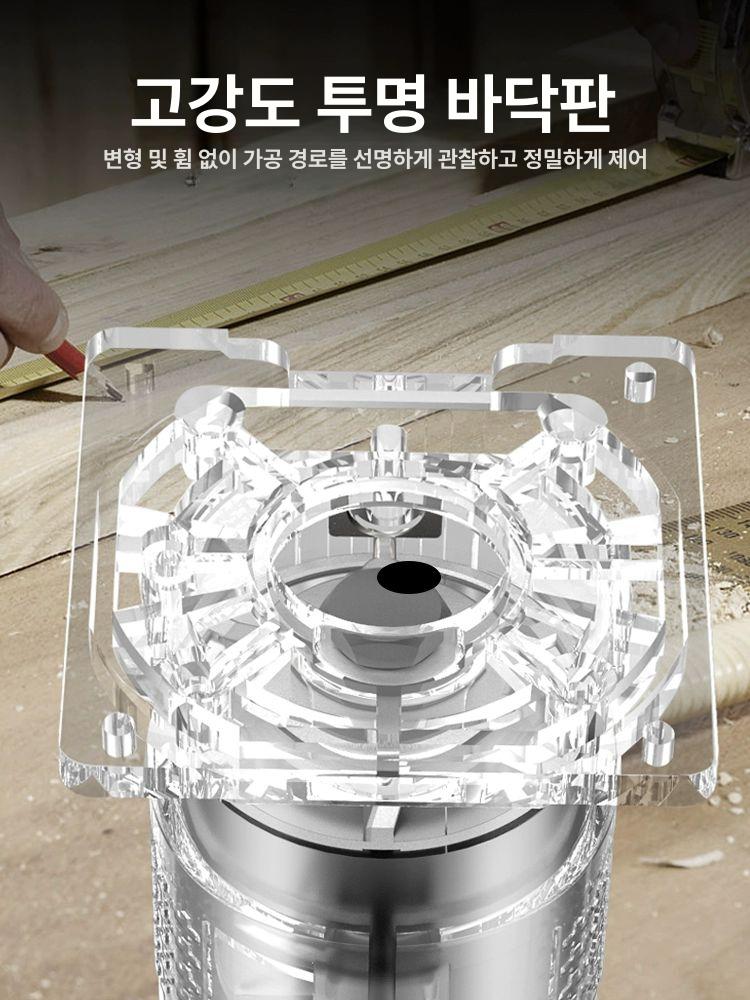 목공용 전기 루터기 홈파기 밀링 라운딩 비트 목재가공 베이스 절삭공구 - 상세 이미지 3