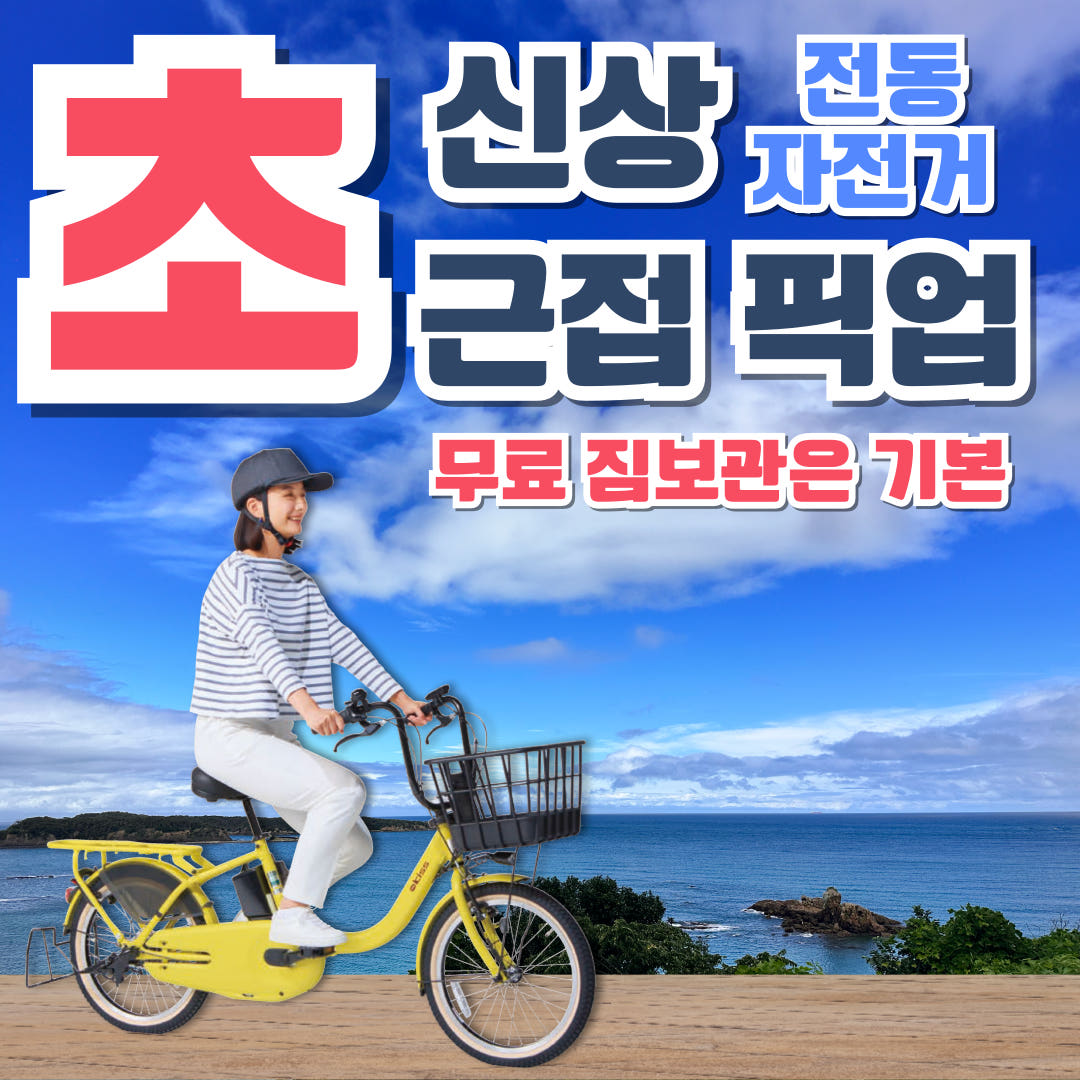 대마도 히타카츠 자전거 전동자전거 대여 당일치기 1박2일 전동바이크 바이크 - 상세 이미지 2