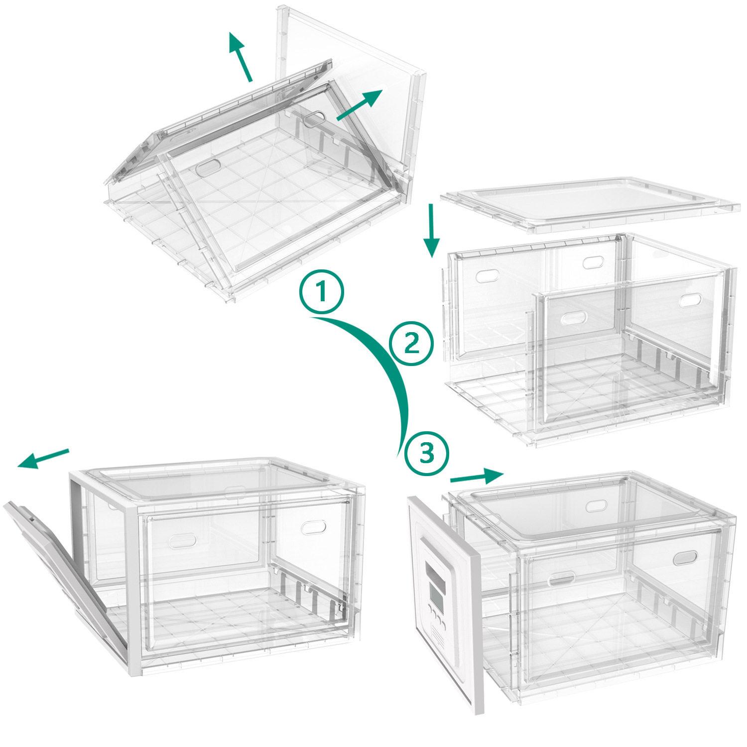 휴대폰 핸드폰금고 상자 잠금장치 디지털 투명 잠금박스 안전잠금장치 - 상세 이미지 2