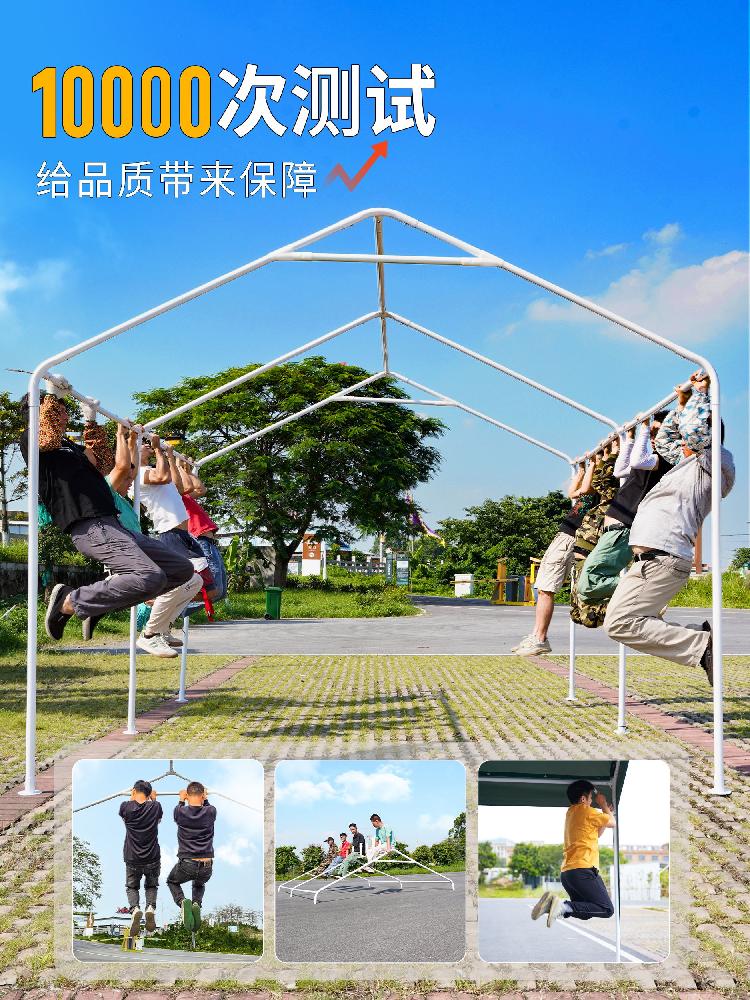 행사용 주차장 방수 투명 대형 몽골텐트 자바라 야외천막 그늘막 접이식 캐노피천막 간이 옥상 - 상세 이미지 4