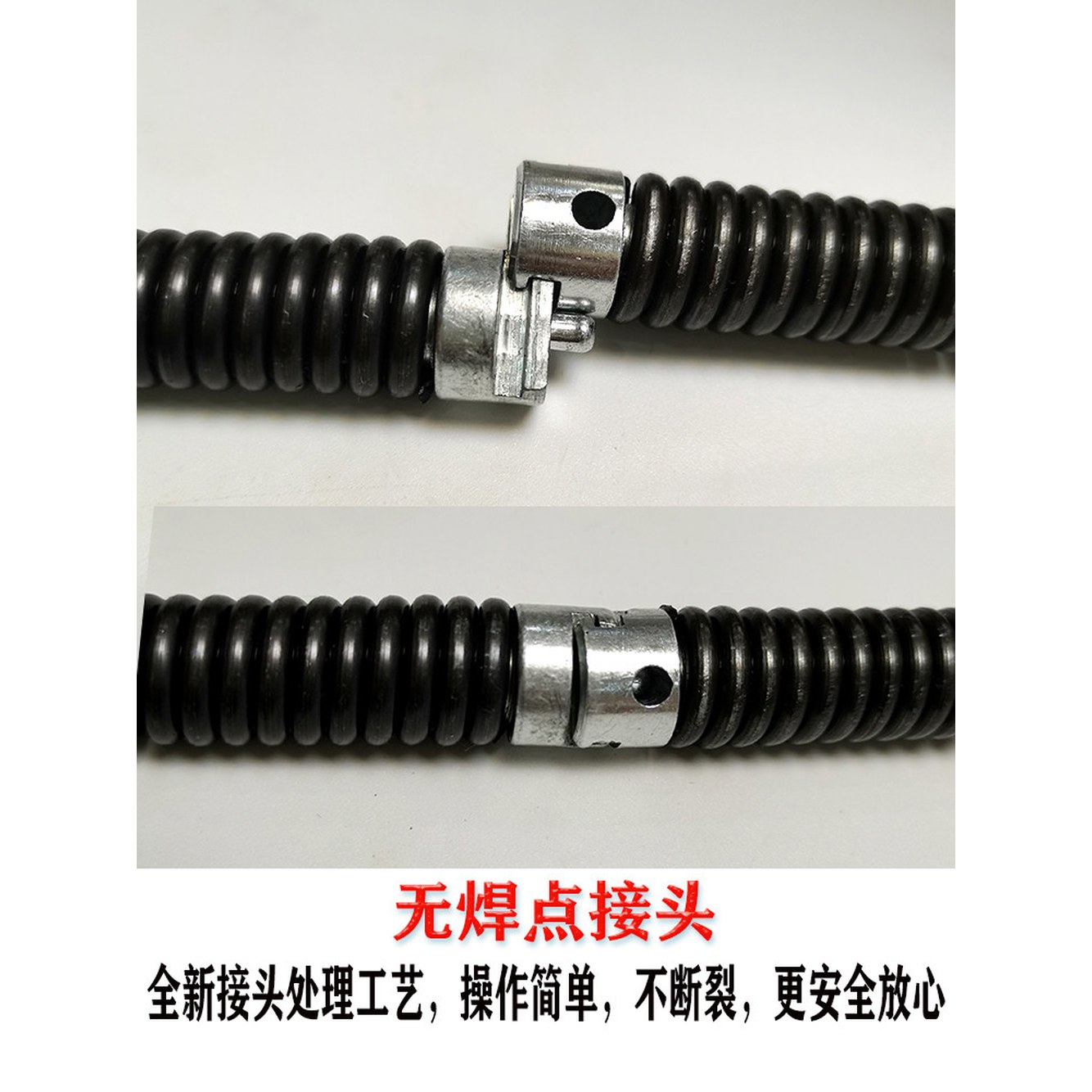 막힌 하수구 뚫는 하수관 청소 도구 스프링 케이블 16mm 2 5m 1개 부품 - 상세 이미지 2