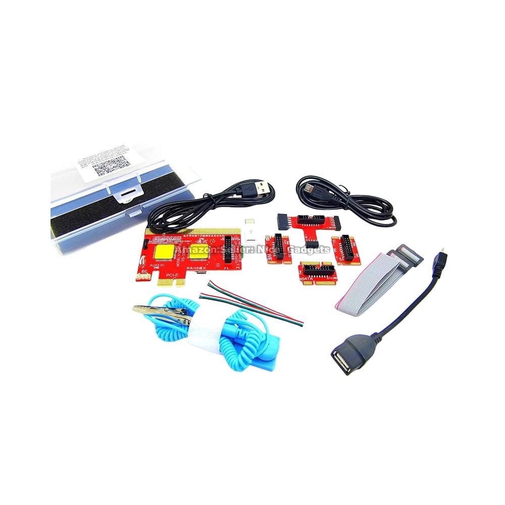 Lingvetron 새로운 V8 PCIe USB 포스트 포트 키트 지원 노트북 폰 PC 안드로이드 태블릿 맥 테스터 서버용 미니 컴퓨터 진단 분석기 독특한 멀티 테스트 올인원 카드 - 상품 이미지