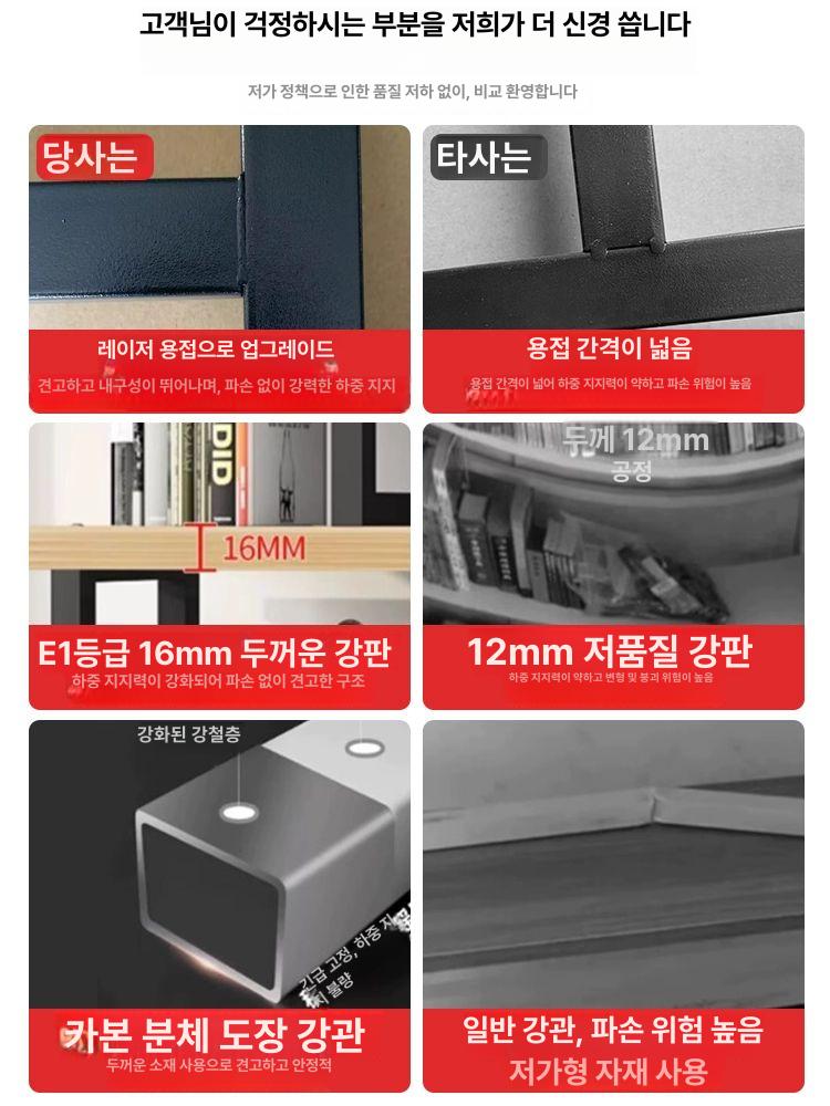 식물 칸막이 화분 선반 카페 인테리어 수납장 사무실 거실 공간활용 플랜트 디스플레이 스탠드 - 상세 이미지 2