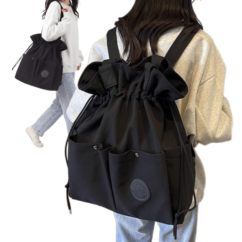 투웨이 백팩 여성용 가벼운 대용량 여행용 보부상 백팩 - 상품 이미지