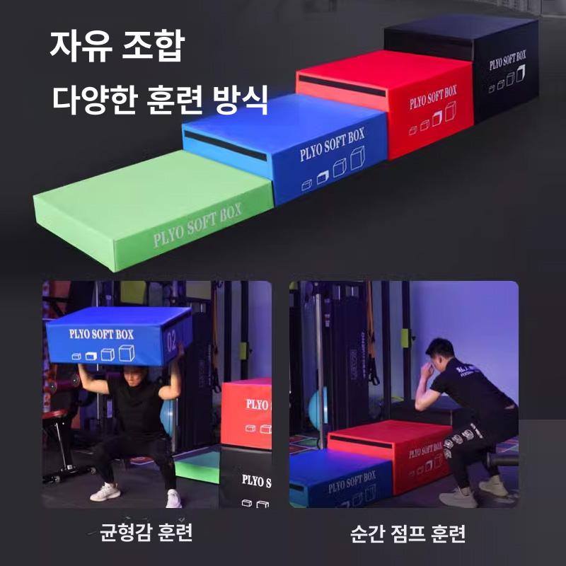 스텝 홈트 크로스핏 점핑박스 유산소 헬스 계단 계단운동 피트니스 점프상자 운동 스테퍼 - 상세 이미지 3