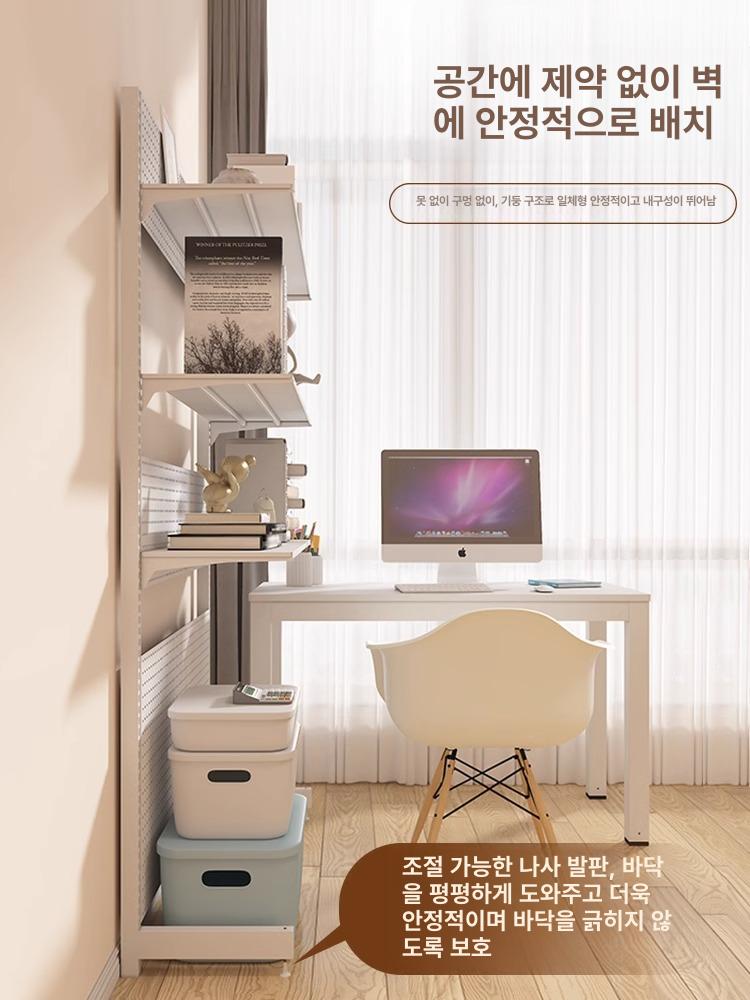 타공판 행거 철제 전시대 정리 걸이대 인테리어 높이 옷걸이 타공보드 거치대 - 상세 이미지 2