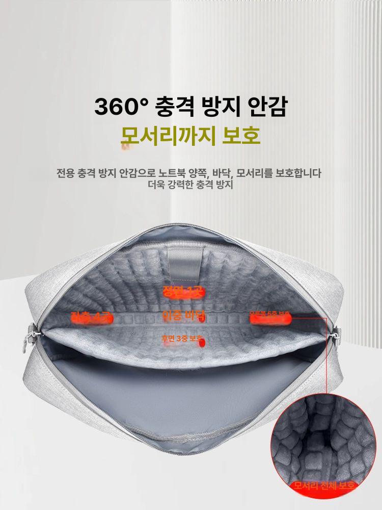16인치 노트북 여행캐리어 방수 트래블백 기내용 비즈니스 캐리어백 수납 - 상세 이미지 4