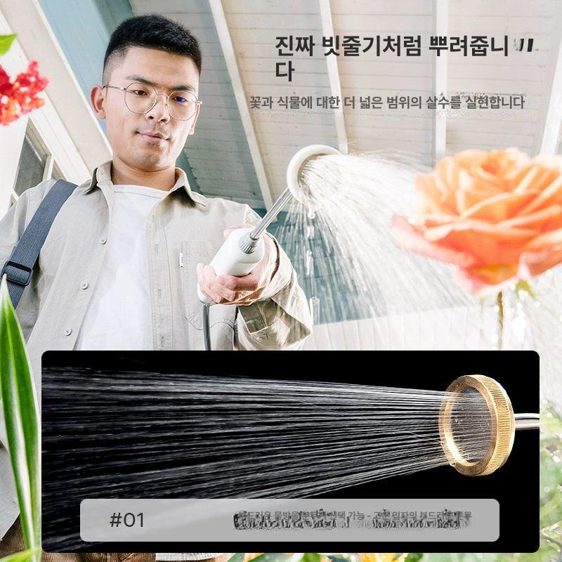 충전식 전동물조리개 정원관리 원예 가드닝 휴대용 가정용 전동분무기 관수 소독 - 상세 이미지 3
