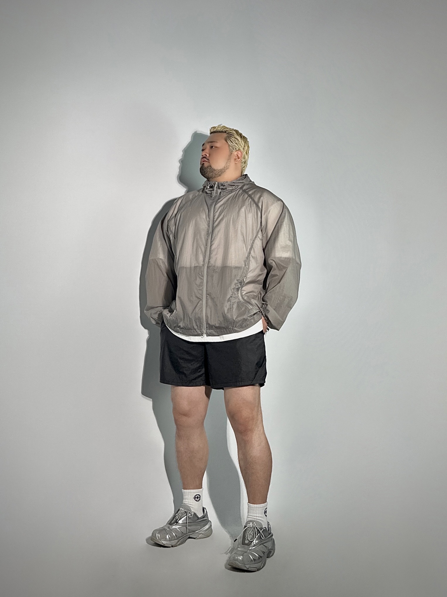 라이트웨잇 러닝 윈드브레이커 5COLOR 빅사이즈 러너 경량 바람막이 에이오알닷 상품 이미지